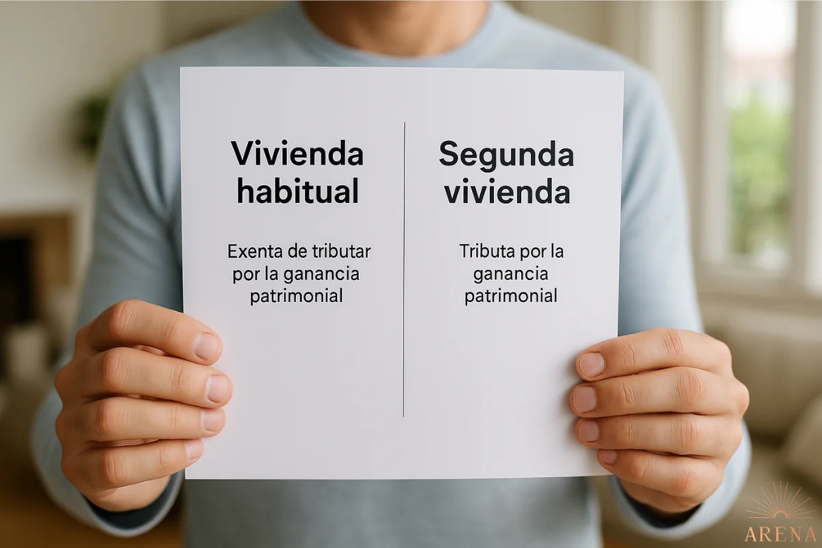 vender segunda vivienda impuestos renta