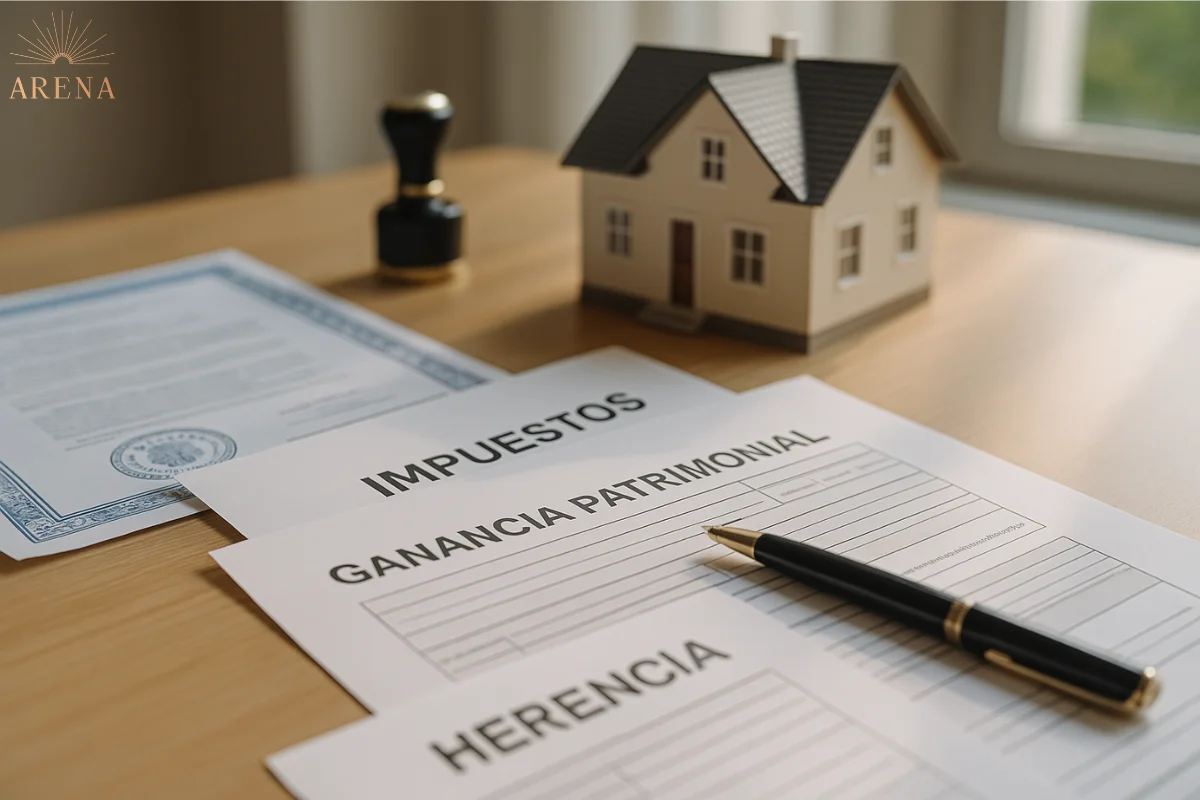vender vivienda heredada impuestos